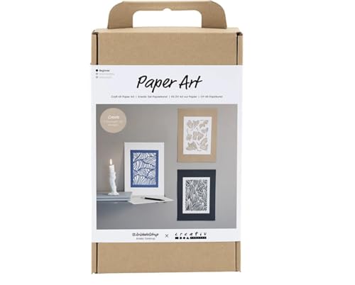 Bastelset Paper Art, natur, 1 Packung, Mulricolour von Creativ