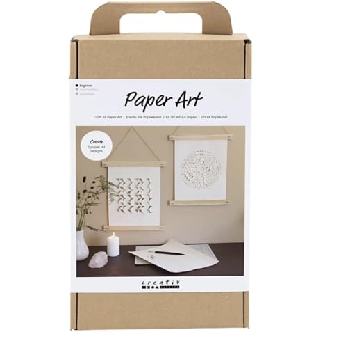 Bastelset Paper Art, natur, 1 Packung von Creativ