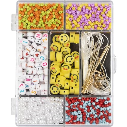 Craft Mix Schmuck, Regenbogenfarben, Regenbogen-Mix, 1 Packung von Creativ