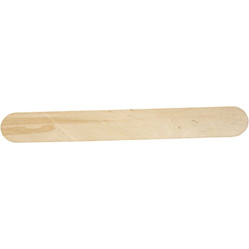 Creativ 100263 Eisstiele, extra lang und breit, lang, dick, L: 20 cm, B: 25 mm, Birke, 15 Stück, Holz. von Creativ