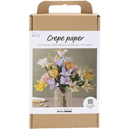 Creativ Bastelset Krepppapier, 1 Packung von Creativ