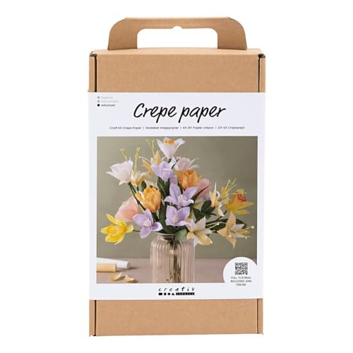 Creativ Bastelset Krepppapier, 1 Packung von Creativ