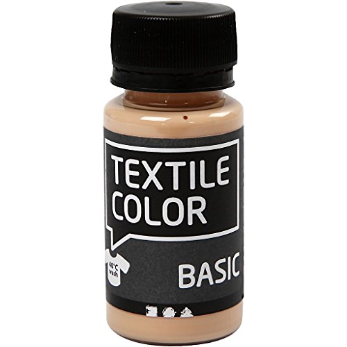 Creativ Company Textilfarbe, 50ml, Brown von Creativ