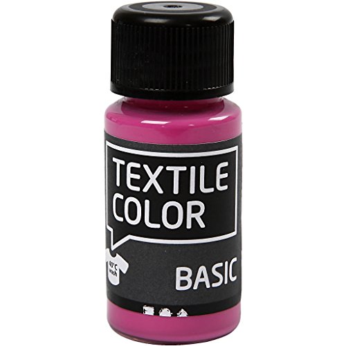 Creativ Company Textilfarbe, 50ml, Pink von Creativ