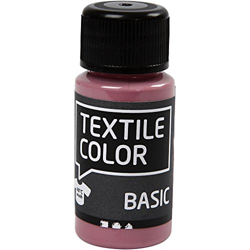 Creativ Company Textilfarbe, 50ml, dunkles Rose von Creativ