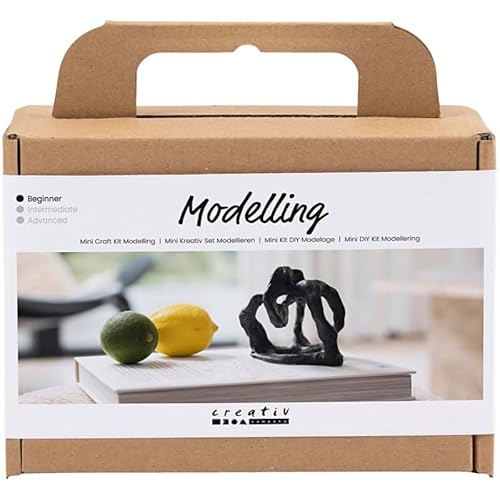 Creativ Mini-Bastelset Modellbau, schwarz, Skulptur, 1 Packung von Creativ