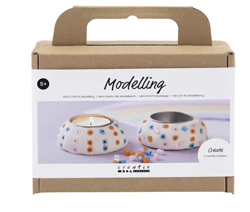 Creativ Mini Bastelset Modellbau, weiß, 1 Packung, Mulricolour von Creativ