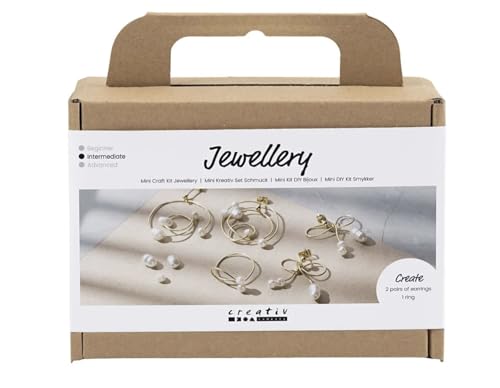 Creativ Mini Bastelset Schmuck, vergoldet, 1 Packung von Creativ