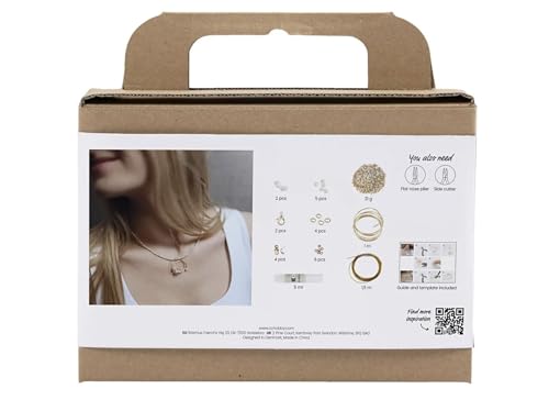 Creativ Mini Bastelset Schmuck, vergoldet, 1 Packung von Creativ