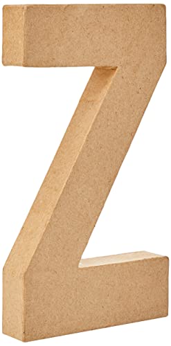 Creativ Pappmaché-Zahl, 20 cm, 1 Stück, beige, 1 von Creativ