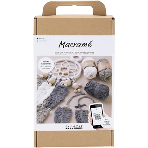 Creativ Starter Bastelset Makramee, 1 Packung von Creativ