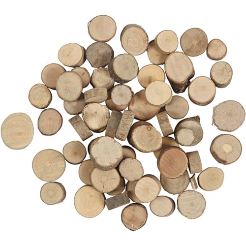 Holzscheibe, D: 10-15 mm, 25 g/ 1 Pck creotime von Creativ