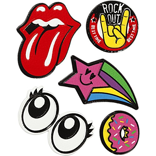 Softsticker, Bogen 12,2x17,75cm, Rock Out, 1 Bogen von Creativ