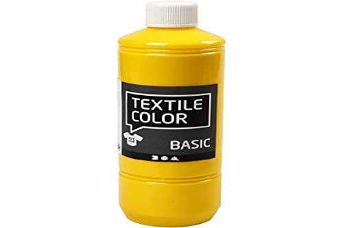 Textilfarbe, Primary Yellow, 500 ml von Creativ