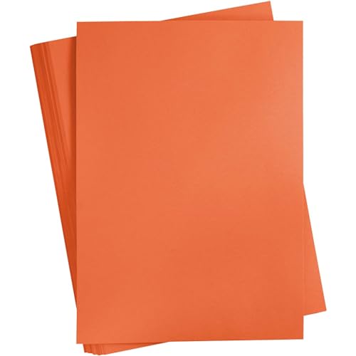 Tonkarton A2 420x600mm 180g mandarine 100Blatt von Creativ