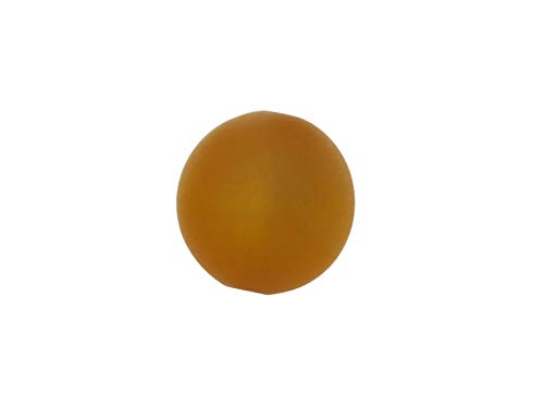 creative-beads Polarisperle 20mm matt, 5 Stück, cognac von Creative-Beads