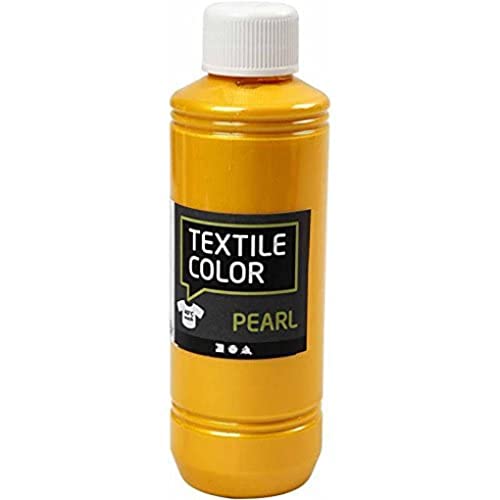 Textile Color, gelb, Pearl, 250ml von Creativ