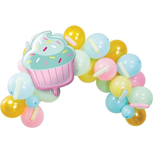 Bakery Sweets Ballongirlande-Set, 6 Stück von Creative Converting