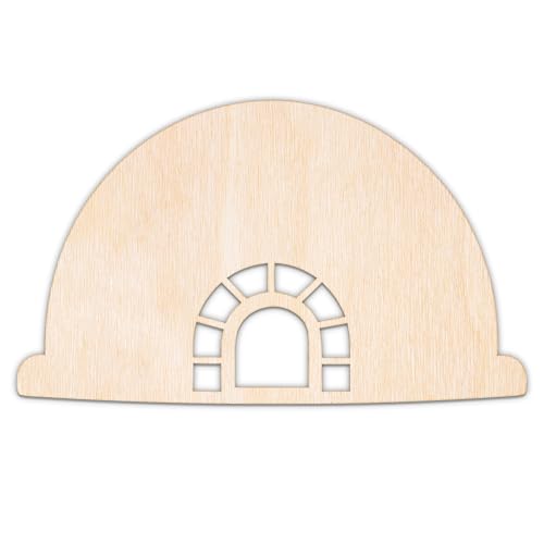 Creative Deco Personalisierte Holzscheiben Anhänger Sperrholz 3mm | Iglu | 5-100 cm | Wetter Wand Deko Holz | Lasergeschnittene Sperrholzausschnitte für Decoupage, zum Bemalen, Basteln Creative Deco Personalisierte Holzscheiben Anhänger Sperrholz 3mm | Iglu | 5-100 cm | Wetter Wand Deko Holz | Lasergeschnittene Sperrholzausschnitte für Decoupage, zum Bemalen, Basteln von Creative Deco