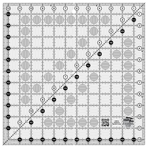 Creative Raster Quilting Lineal 31,8 cm quadratisch Creative Raster Quilting Lineal 31,8 cm quadratisch von Creative Grids