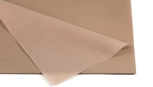 Seidenpapier - Tissue Papier 50 x 75cm 10 Bögen Gestalten Dekorieren Vepacken bunt Farbe taupe 823 von Creativery