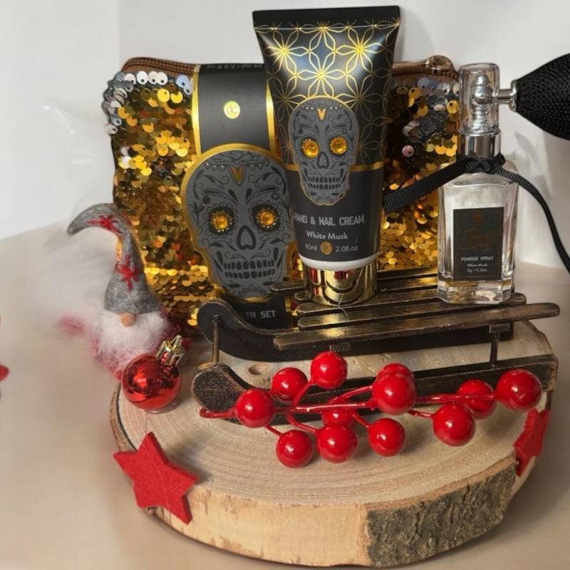 Geschenkset Beauty Weihnachten Skull Damen Variante 4 Artikel-Nr0046 von Creativschuppen