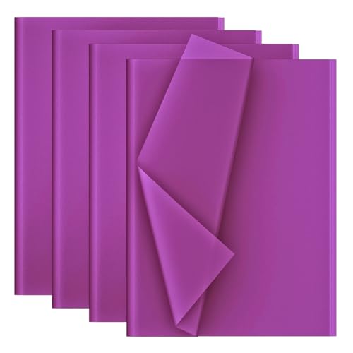 Creavvee® Decoupage Seidenpapier 50x70cm 30 Blatt lila/violett von Creavvee