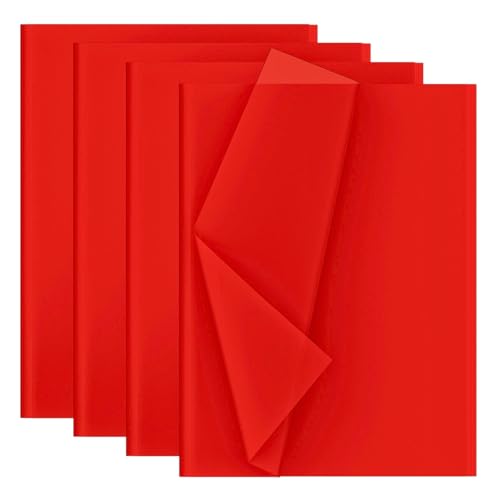 Creavvee Seidenpapier 50x70 cm, Rot 28 Blatt, F7160 von Creavvee