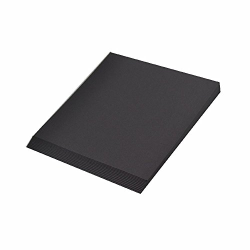 Fotokarton 300g A4 10 Blatt schwarz von Creleo