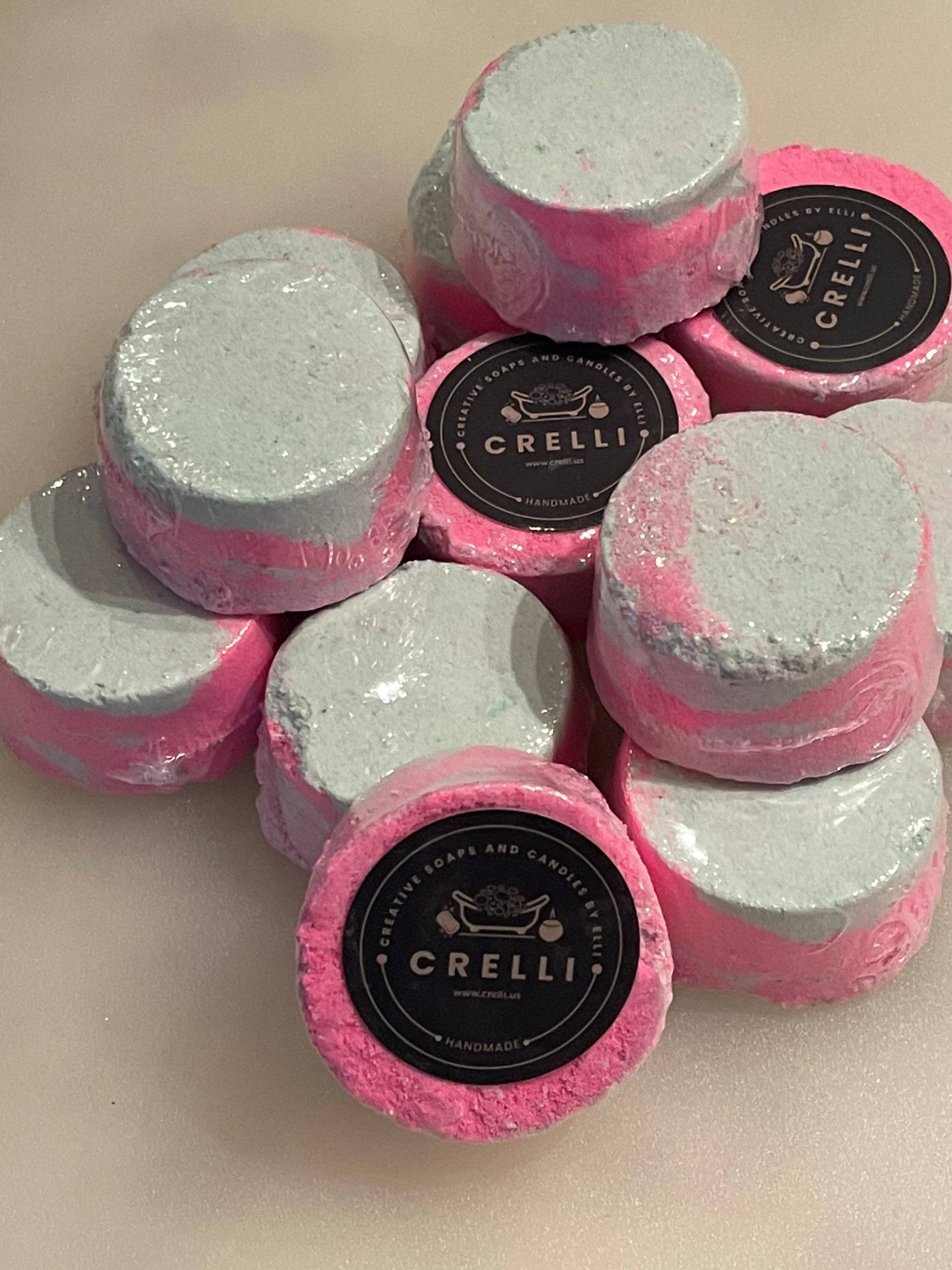 Bath Fizzy Pink "Champagne" Puck. 3.5. Oz von CrelliUS