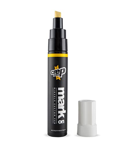 Crep Protect Mark On Stift – Der ultimative Mittelsohlenmarker für Schuhe, Turnschuhepflege (Weiß) von Crep Protect