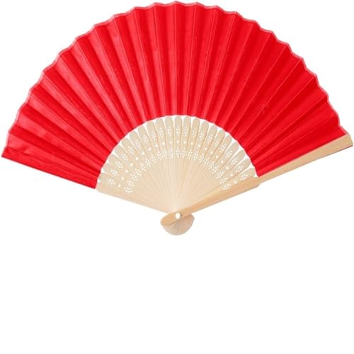 Crepundia Traditioneller Handfächer, 20/80 stücke Personalisierte Hochzeit Handgemachte Seide Fans Hochzeit und Party mit Organza Taschen Hochzeit(8003,30 Pcs) von Crepundia