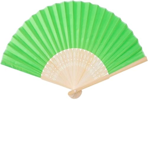 Crepundia Traditioneller Handfächer, 20/80 stücke Personalisierte Hochzeit Handgemachte Seide Fans Hochzeit und Party mit Organza Taschen Hochzeit(8004,20 Pcs) von Crepundia