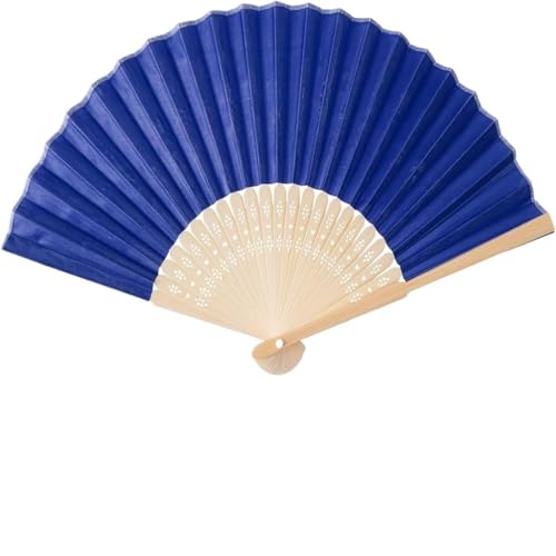 Crepundia Traditioneller Handfächer, 20/80 stücke Personalisierte Hochzeit Handgemachte Seide Fans Hochzeit und Party mit Organza Taschen Hochzeit(8008,30 Pcs) von Crepundia