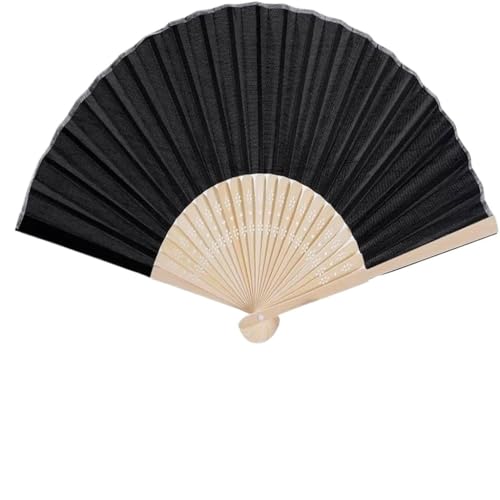 Crepundia Traditioneller Handfächer, 20/80 stücke Personalisierte Hochzeit Handgemachte Seide Fans Hochzeit und Party mit Organza Taschen Hochzeit(802,20 Pcs) von Crepundia