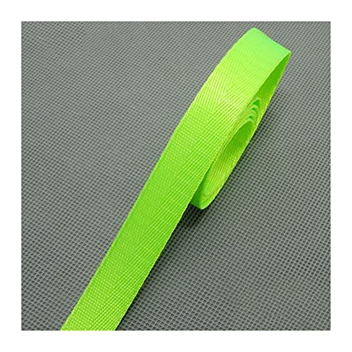 Gurtband Polypropylene 10 meter Grabbone 20mm Nylon Gurtband Bänder Hundekragen Rucksack Rucksack Strap Gürtelband BIAS Bindung DIY Nähzubehör(4) von Crepundia