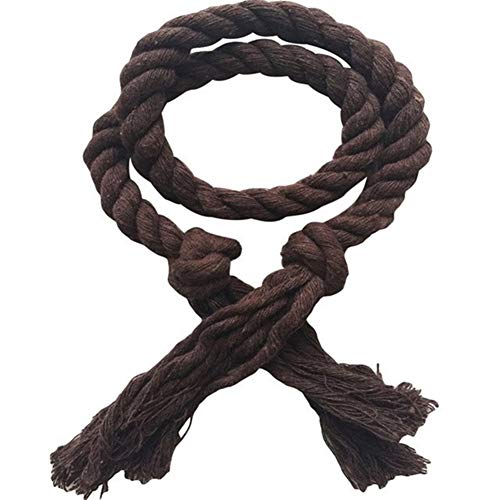 Handgestrickte Vorhang-Raffhalter, 2 Stück/Set Startseite Vorhang Buckles Anbindestrick Solid Color Vorhang tieback Inhaber Clips Rope Home Decor Vorhang Dekorative Accessoires(Dark Khaki) von Crepundia