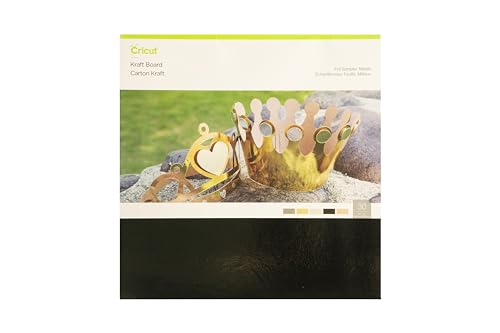 Cricut 2005490, Metall Kraftpapier-Folien-Sampler, Papier, 30,5 x 30,5 cm von Cricut