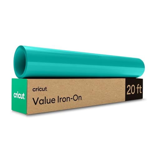 Cricut 2011128 Value Iron-On, Teal, 6m (20ft) von Cricut