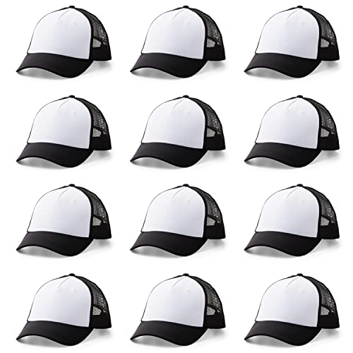 Cricut Blank Trucker Hat | 12-pack | For use with Cricut Hat Press & Cricut Infusible Ink von Cricut