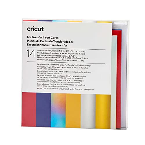 Cricut Insert Cards FOIL Celebration S40 Kartenset Rot, Blau Cricut Insert Cards FOIL Celebration S40 Kartenset Rot, Blau von Cricut
