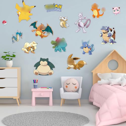 CrinIotyx Wandtattoo Kinderzimmer Cartoon Wandtattoo Aufkleber Kinder Wandsticker Kinderzimmer Wandtattoo für Schlafzimmer Kinderzimmer Schlafzimmer Wohnzimmer Wanddeko von CrinIotyx