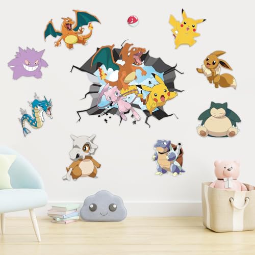 CrinIotyx Wandtattoo Kinderzimmer Cartoon Aufkleber Kinder Wandsticker Kinderzimmer Wandtattoo für Schlafzimmer Kinderzimmer Schlafzimmer Wohnzimmer Wanddeko von CrinIotyx