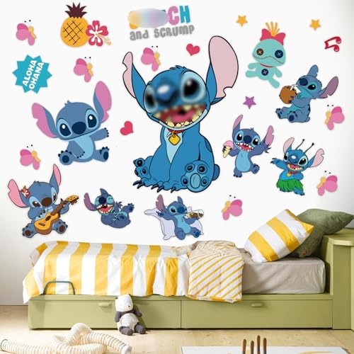 CrinIotyx Wandtattoo Kinderzimmer Cartoon Aufkleber Kinder Wandsticker Kinderzimmer Wandtattoo für Schlafzimmer Kinderzimmer Schlafzimmer Wohnzimmer Wanddeko von CrinIotyx