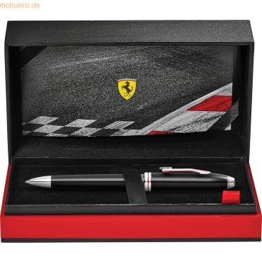 Cross Drehkugelschreiber Scuderia Ferrari Townsend Schwarz-Lack Luxus von Cross