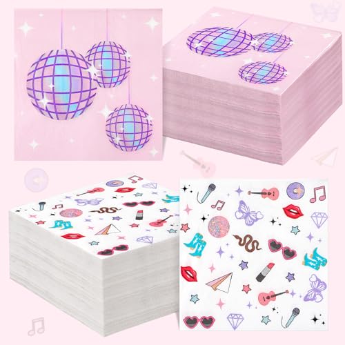Crtiin Papierservietten mit Era-Party-Ikonen, für Konzertpartys, Geschirr, rosa Papierservietten für Mädchen-Fans, "It's Me", Geburtstag, Junggesellinnenabschied, Konzert, Heckklappe, Sänger Crtiin Papierservietten mit Era-Party-Ikonen, für Konzertpartys, Geschirr, rosa Papierservietten für Mädchen-Fans, "It's Me", Geburtstag, Junggesellinnenabschied, Konzert, Heckklappe, Sänger von Crtiin