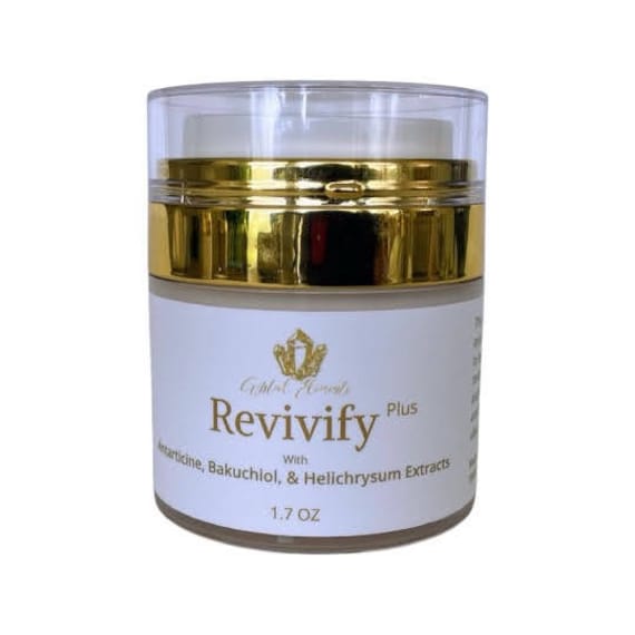 Revivive Plus/Anti-Aging-Formel Mit Antartcine, Bakuchiol & Helichrysum Ext von CrystalElementsCream