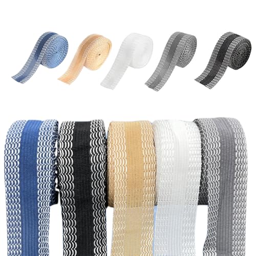 Csafyrt 5 Rollen Saumklebeband für Hosen 5m/16,4 ft doppelseitig kein näher Band Selbstklebend 25 mm/0,98 in breitem DIY-Nähenstreifen für Vorhänge, Kleider, Hosen Csafyrt 5 Rollen Saumklebeband für Hosen 5m/16,4 ft doppelseitig kein näher Band Selbstklebend 25 mm/0,98 in breitem DIY-Nähenstreifen für Vorhänge, Kleider, Hosen von Csafyrt
