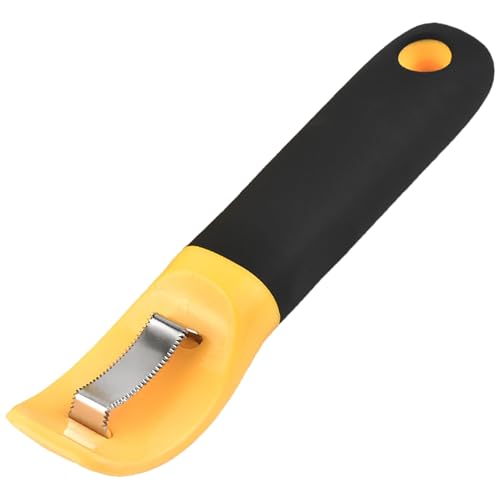 Mais-Cob-Stripper 6.7x1.8 Edelstahl Mais Stripper mit Kunststoffgriff Ergonomisch Arbeitspartner Maisschäler von Csafyrt