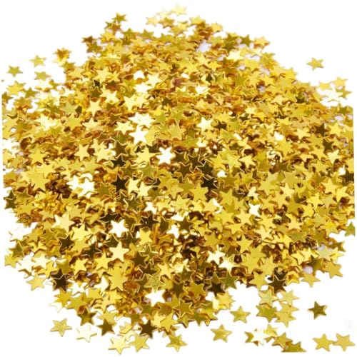 Star Confetti Gold Confetti Confetti Metallic Foil Stars Pine für Party Hochzeitsdekorationen 30 Gramm/ 1 Unze von Csafyrt